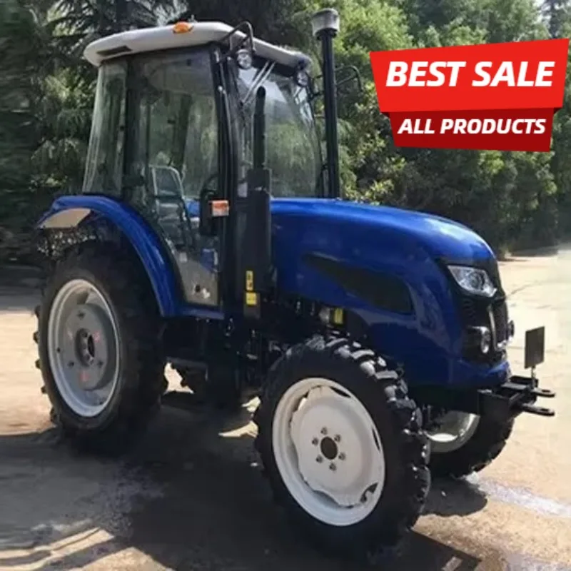 4WD Agricultural Tractor Diesel Engine for Plowing Seeding and Harvesting Work