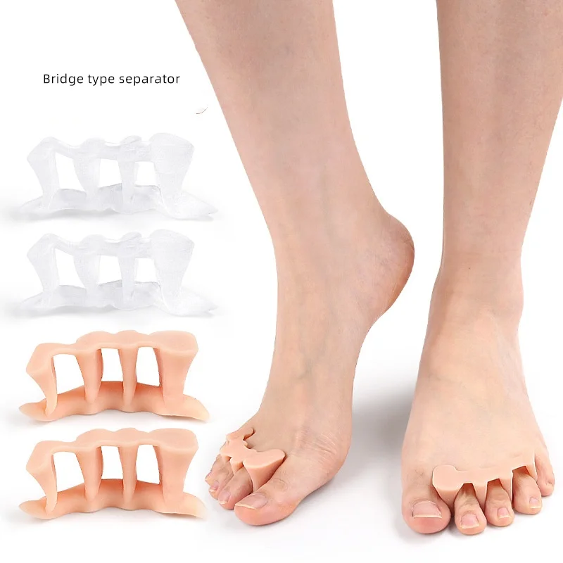 

Forefoot Pad Big Toe Hallux Valgus Overlapping Toes five-toe Separators To Separate Toes Little Finger
