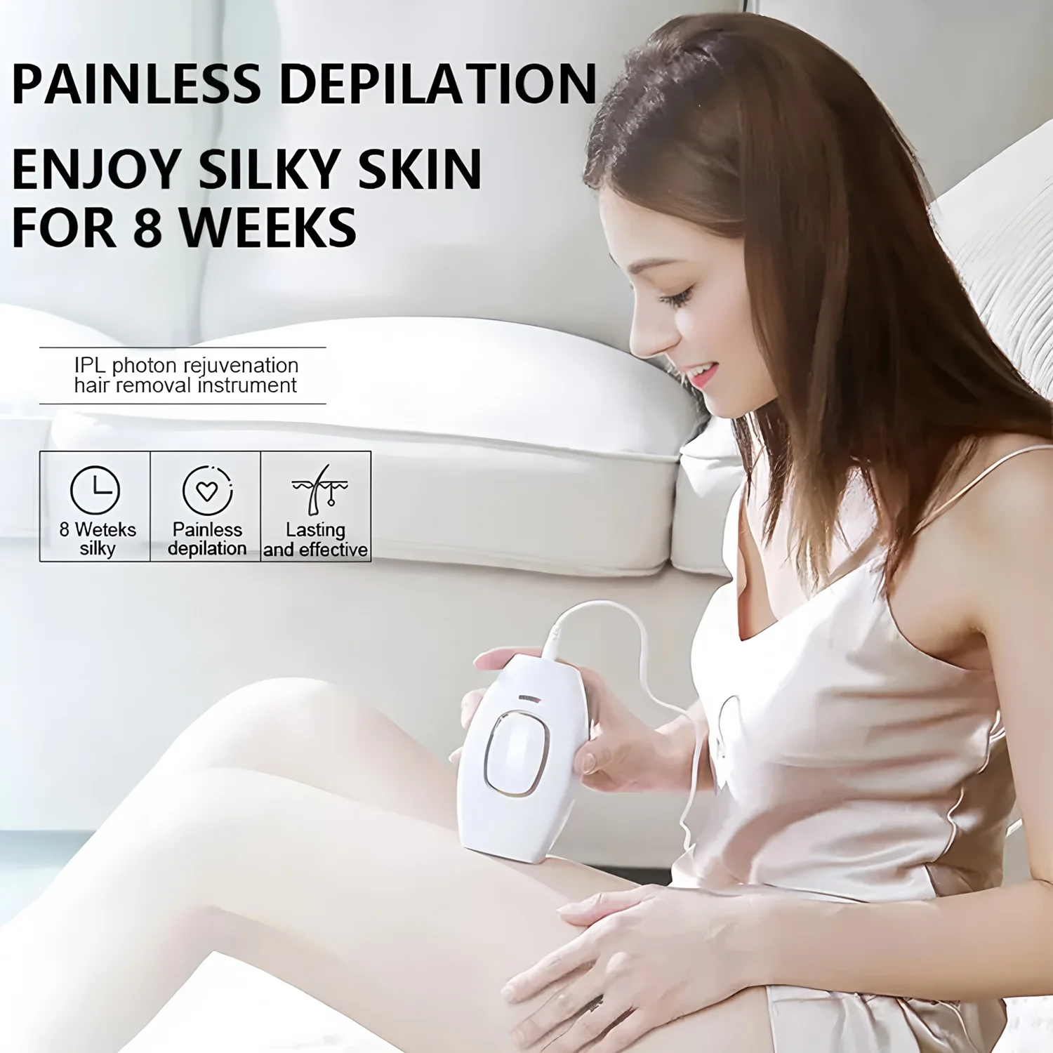 Ipl Hair Removal Laser Epilator 999900 Fast Flash Hair Remover Painless Permanent Photoepilator Whole Body Treament For Women ﻿
