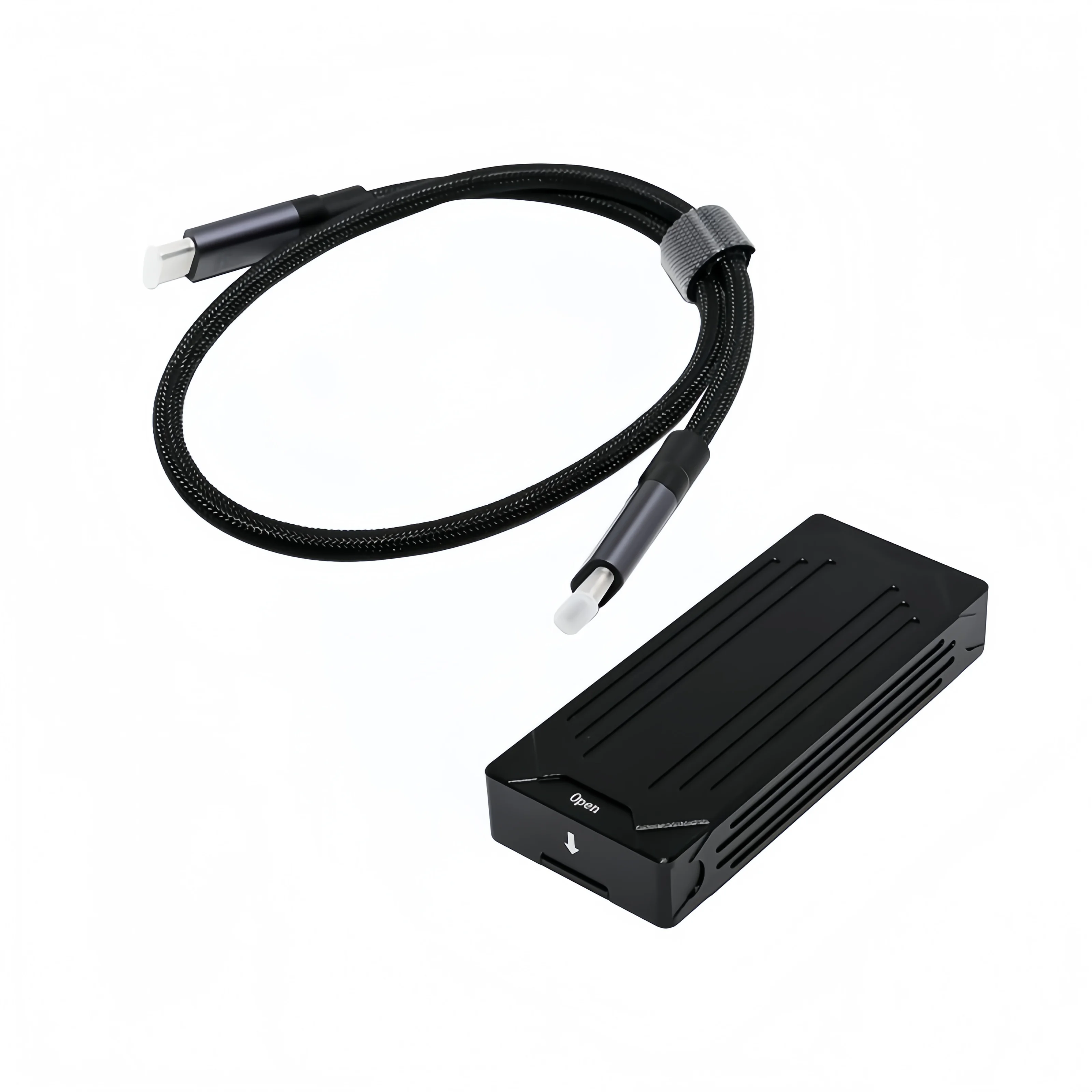 Thunderbolt 3 to NVMe SSD 40Gbps Super Speed Storage Adapter High Performance External Enclosure for M.2 PCIe