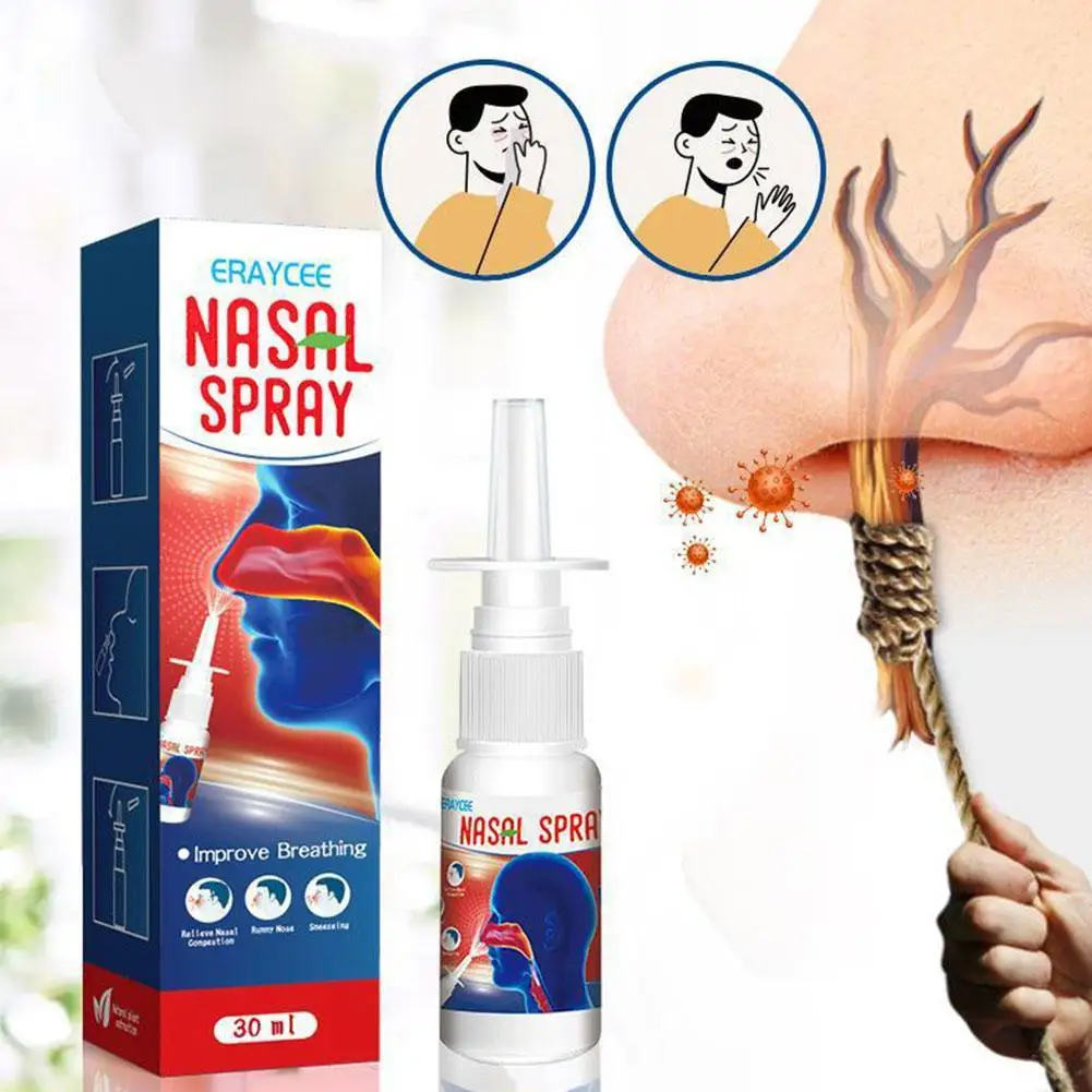 

Herbal Nasal Spray Natural Nose Spray For Reduce Snoring Nasal Cleaning And Hydration Nose Spray Breathe Well Sleep Health Care