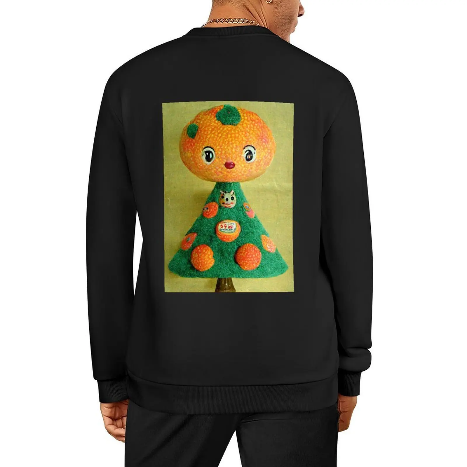 

Orange Lady Pullover autumn jacket men male clothes autumn new products tracksuits pullover