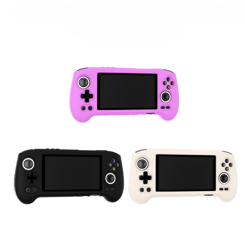 Soft Silicone Protector Case For ANBERNIC RG556 Game Console Drop-proof Shockproof Protective Cover for RG 556 Shell Accessories