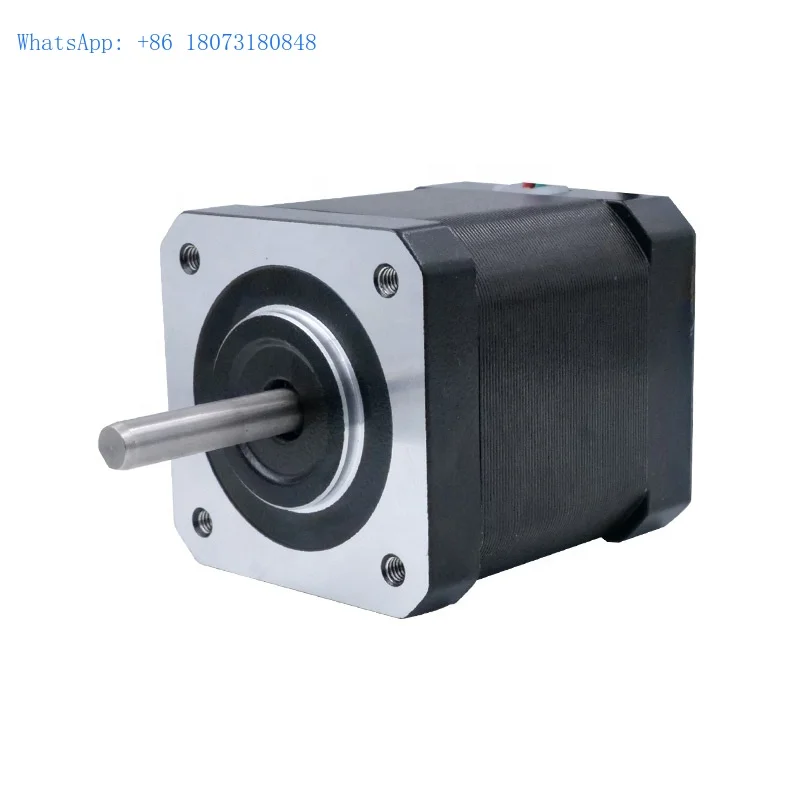 42J1848-412-SC Low noise CNC stepper motor kit nema17 stepper motor with brake for Industrial Application