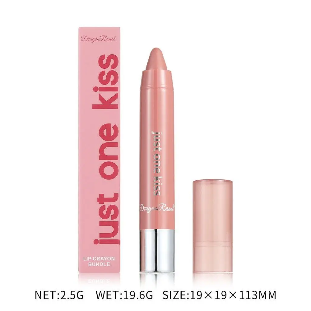 Portable Moisturizing Lipstick Crayon Non-stick Long Lasting Lip Liner Sweat Proof Waterproof Lip Stick Woman