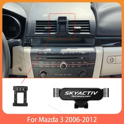 Car Mobile Phone Holder For Mazda 3 2006-2012 Adjustable Special Mobile Phone Holder GPS Base Mount Stand Accessories