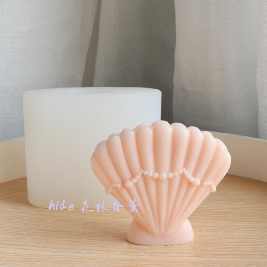 

Жемчужная ракушка, форма для ароматерапии, силиконовая форма для мыла ручной работы «сделай сам», силиконовая форма
