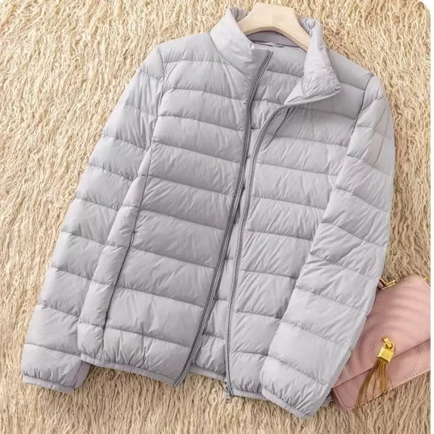 

Осень 2024, мужское пуховое хлопковое пальто Jaet, легкое, теплое, с воротником-стойкой, ультралегкое, портативное стеганое пальто