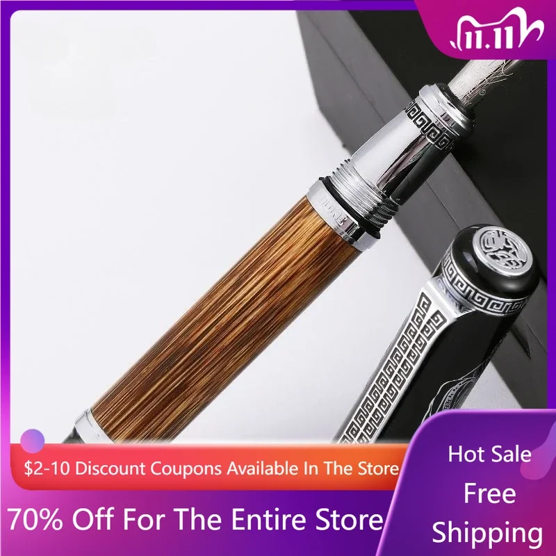 

Новая художественная перьевая ручка серии DUKE Confucius, иридиевая, большой размер, 0,5 мм, 1,2 мм, перо для каллиграфии, коллекция изогнутых наконечников, подарок