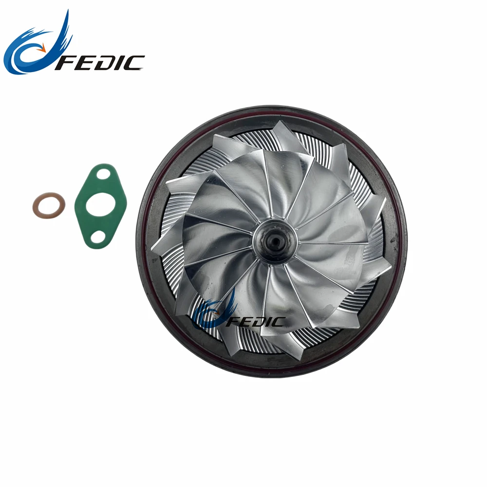 Fedic Ball Bearing Turbine cartridge 851154-5001S chra for GEN2 GTX3076R Dual Compressor wheel 58.5x76.5mm Turbine trim 0.63 A/R