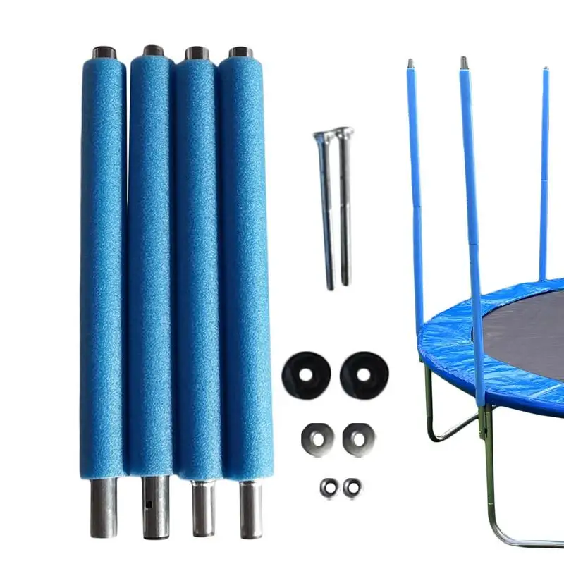 

Trampoline Net Poles Foam Trampoline Poles Anti-Collision Steel Enclosure Tube Universal Trampoline Replacement Parts Parts 4