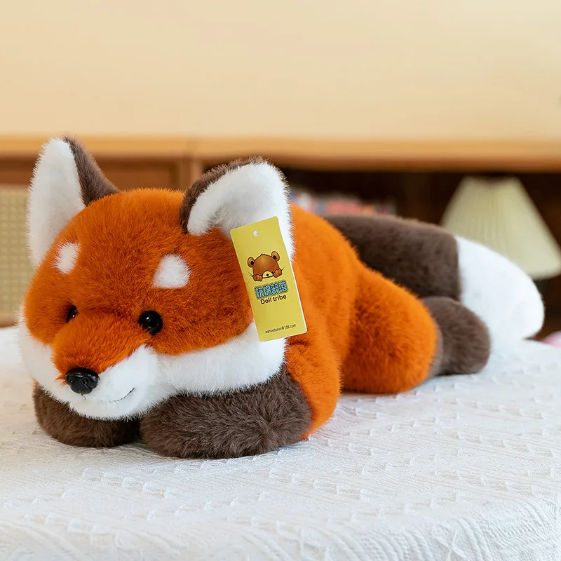 MINISO Pa Pa Fox Doll Plush Toy Red Panda Doll Girl Sleeping Hug Rag Doll Birthday Gift