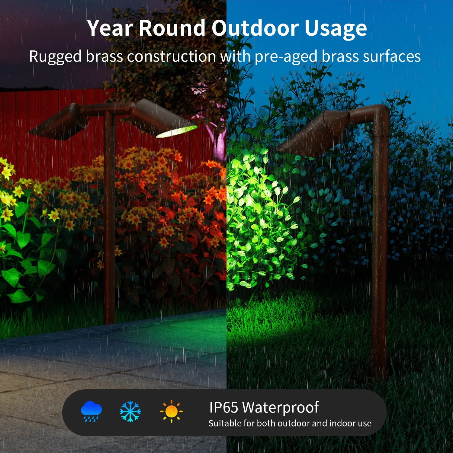 Outdoor LED Garten-Rasenleucht – Outdoor Lighting Brass Bewertung und Preis