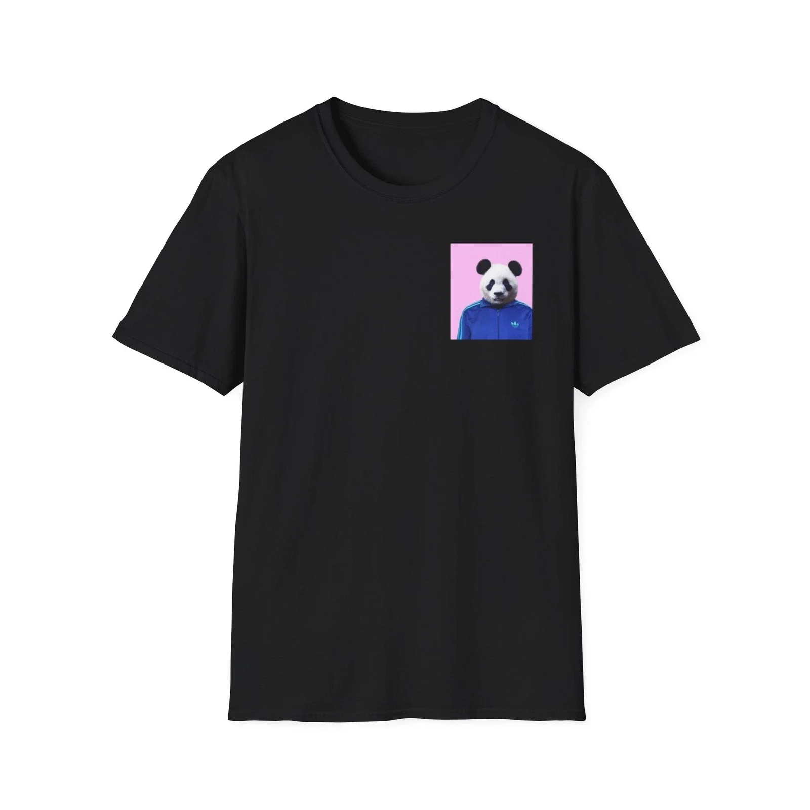 

Sportswear Panda Graphic Printing Summer Luxury Brand Cotton Men's and Women's T-Shirts Short Sleeves Street Fashion Trend
