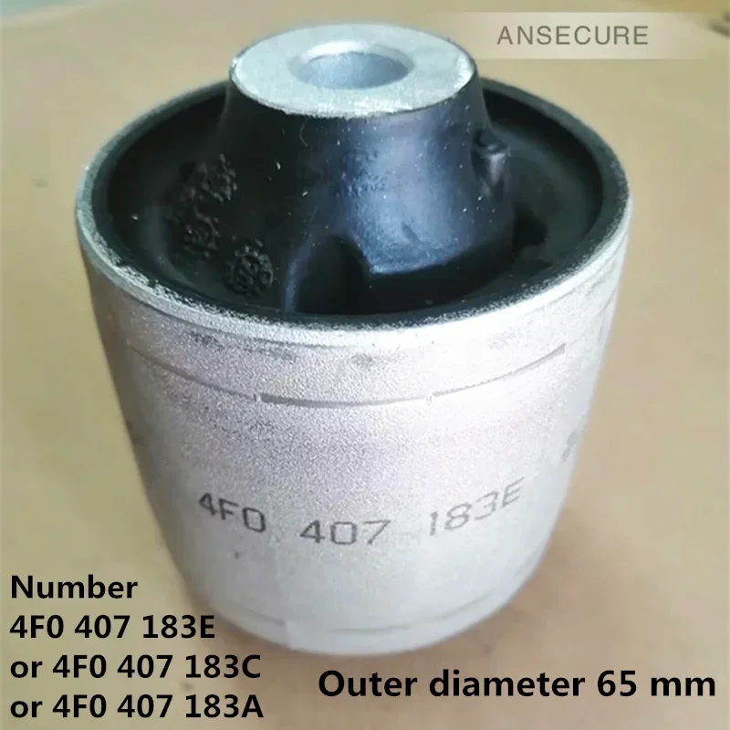 

Втулки передних рычагов подвески (резиновые направляющие втулки) для Audi A4 B7, A6 C6, Seat Exeo 4F0407183E, 4F0 407 183 E