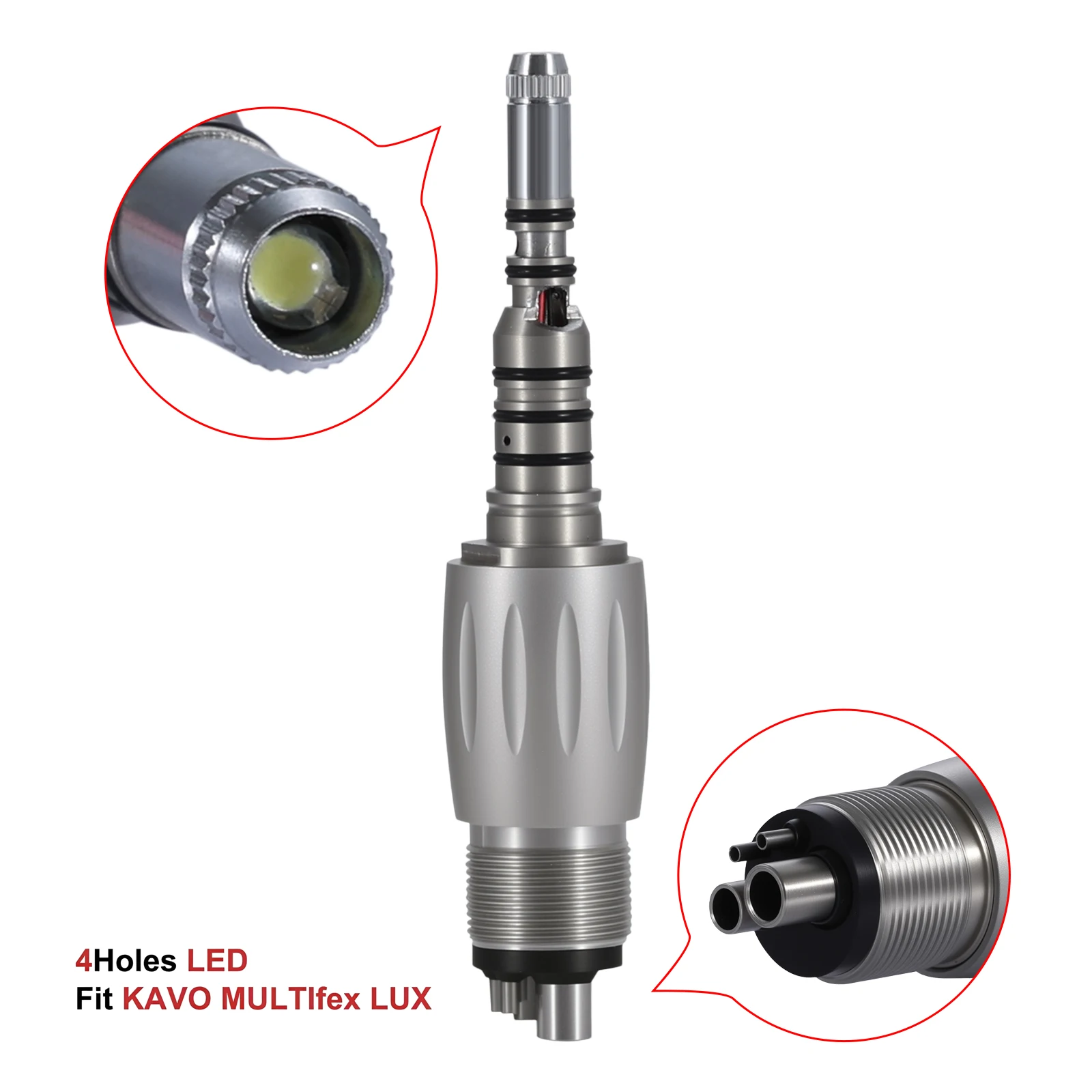 

For KaVo Multiflex Coupler LED 4 Hole fit Dental High Speed Fiber Optic Handpiece Dentistry Tool