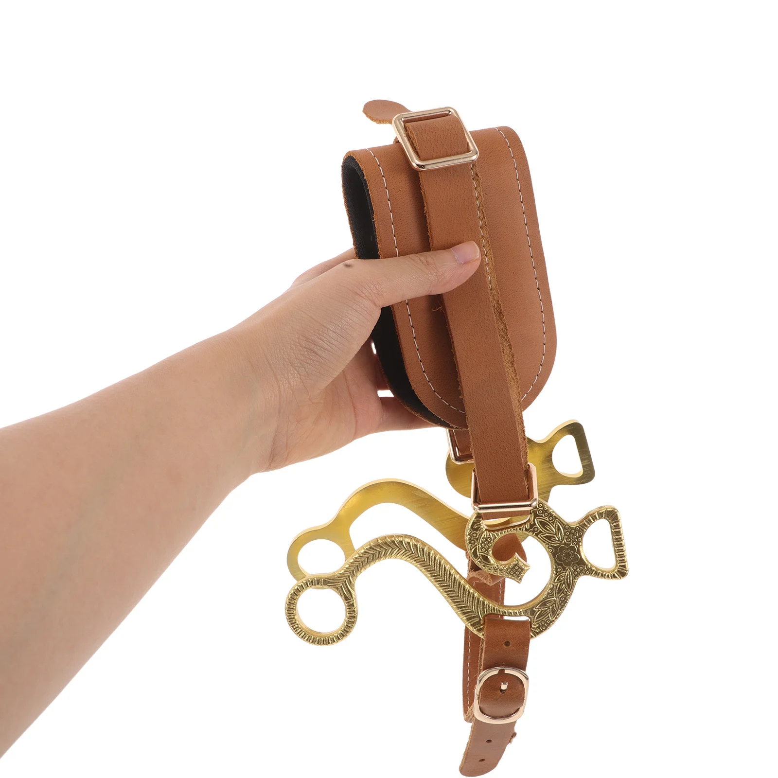 Bridle بدون لقمة قابلة للتعديل لركوب الخيل الغربي - غطاء رأس مبطن ناعم من البولي يوريثان مع راحة وتحكم معزز للتدريب