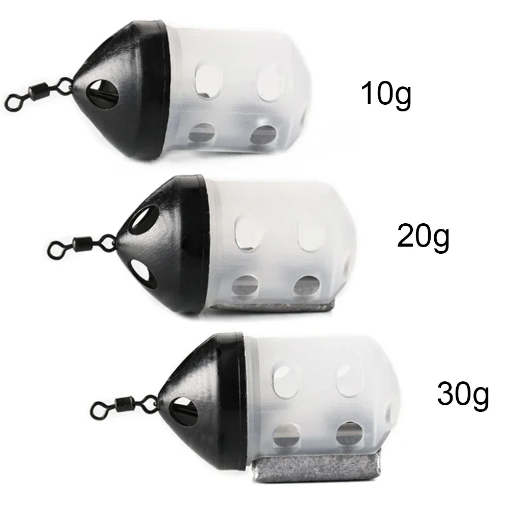 Köderkäfig mit Sinker Gewicht Angelköder Köder Feeder Angeln Feeder Korb Made Köder Feeder Käfig Karpfen Angelgerät