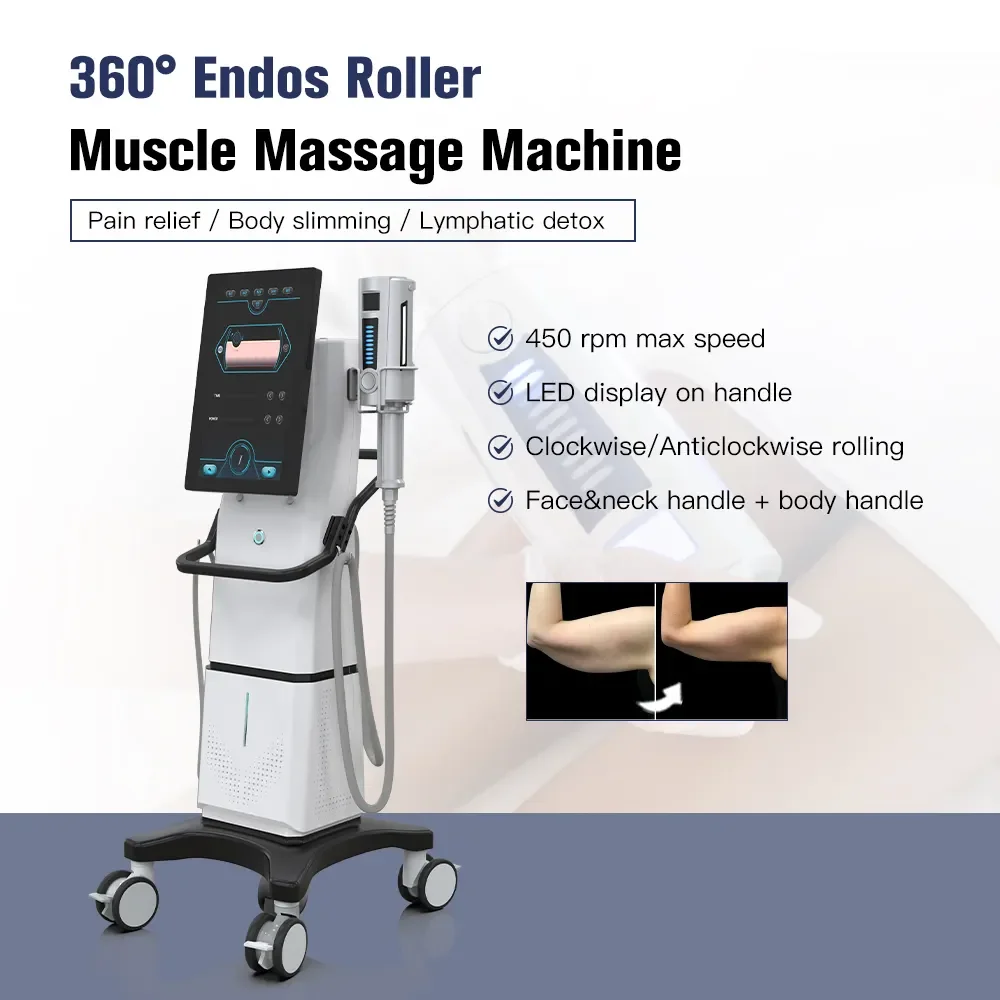 2025Professional Roller Massage Lose Weight Therapy For Blood Circulation Lymphedema Cellulite Removal Inner Ball Roller Machine