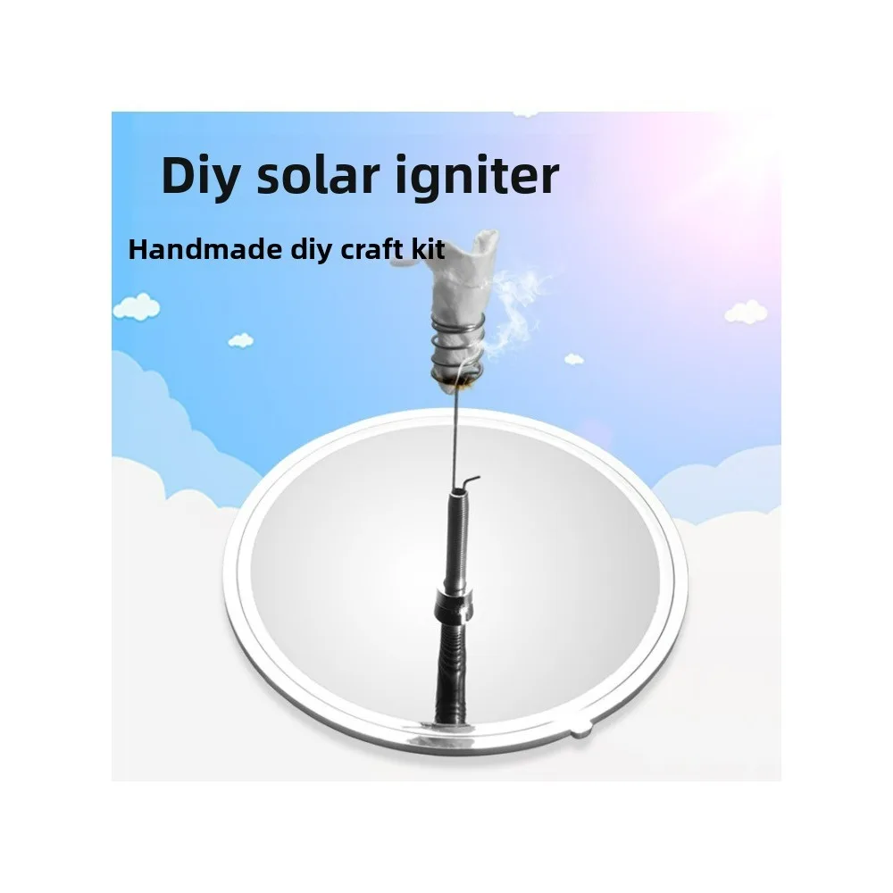 مشعل الطاقة الشمسية المحمول - للمشي لمسافات طويلة والتخييم في الهواء الطلق بما في ذلك موقد شمسي صغير ولاعة سجائر شمسية خالية من الوقود وسهلة الحمل #6