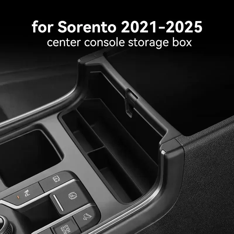

Для Sorento 2021-2025 автомобильный чехол для хранения центральной консоли, противоскользящий подлокотник с центральным управлением, аксессуары для салона автомобиля