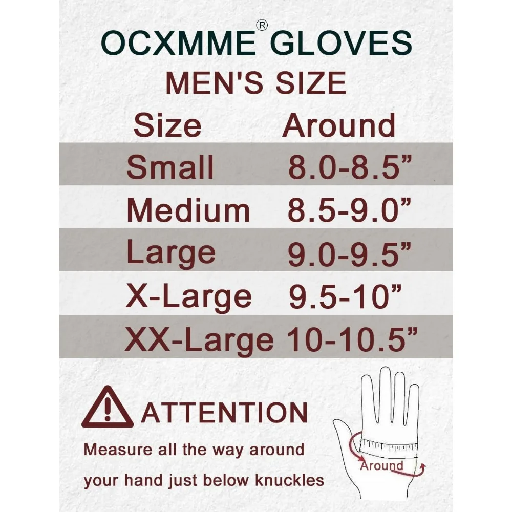 قفازات جلدية دافئة من فراء الأرانب للاستخدام والقيادة التي تعمل باللمس، مثالية للرسائل النصية في الشتاء