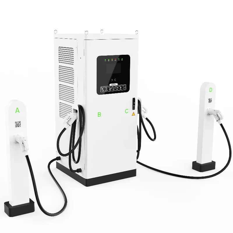 120KW 160KW 240KW 4-gun CCS2 fast charging 380V input floor-mounted DC electric vehicle charging station