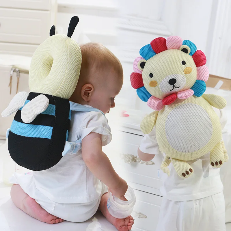 New Baby Anti-fall Head Protection Pad Summer Breathable Anti-fall Pillow Protective Head Pillow Children\'s Toddler Cap