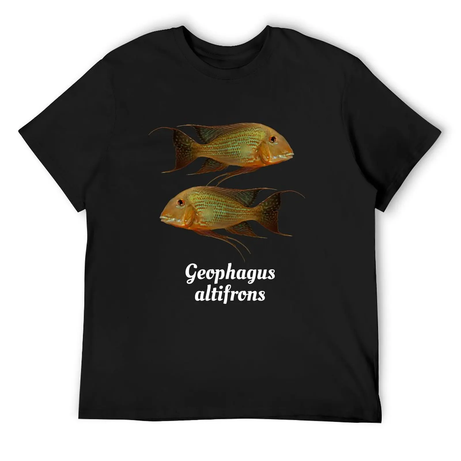 Geophagus altifrons cichlid T-Shirt graphic tee shirt shirts graphic tees mens graphic t-shirts anime