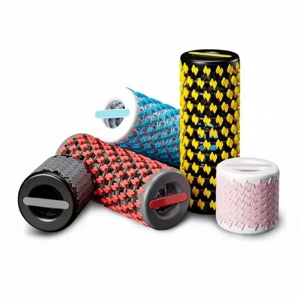 Telescopic Massage Roller, Silicone Yoga Column, Muscle Relaxation Equipment, Portable Sports Exercise Muscle Massager