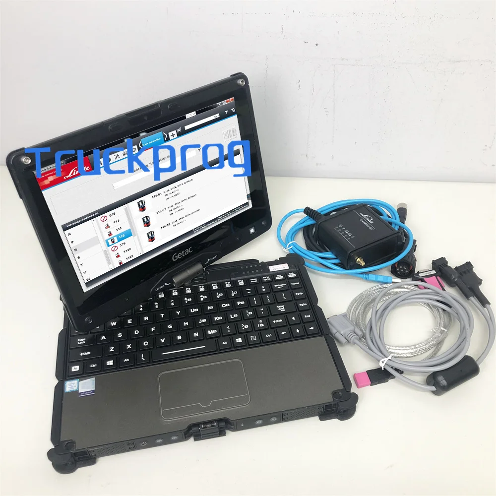 

Tablet Laptop Two-in-one V110 for Linde BT Canbox Bt Pathfinder LSG Linde CANBOX-2 BT Doctor Canbox Diagnostic Scanner Tool