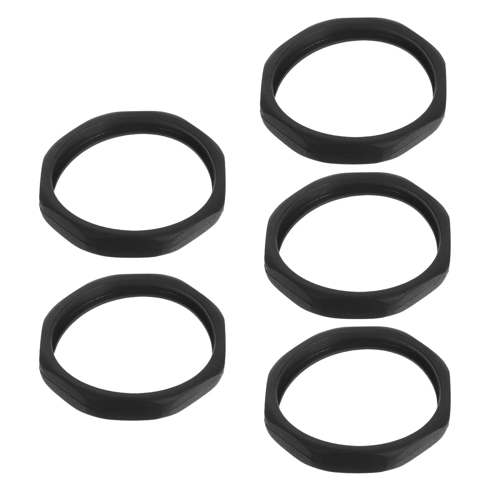 

5Pcs Microphone Protection Ring Anti-Rolling Sleeve for Dance Ball Ktv and Conference Room Use Microphone Anti-Fall Sleeve