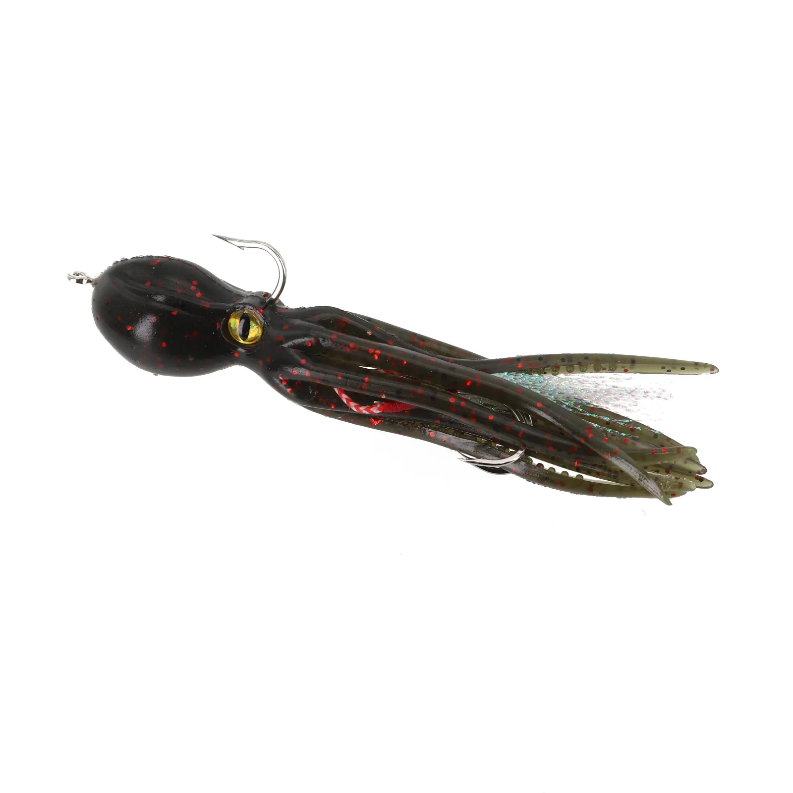 Fishing Octopus Swimbait Reusable 11cm 22g Lifelike Loops Orange/Grey/Green/Pink/Black Artificial High Quality