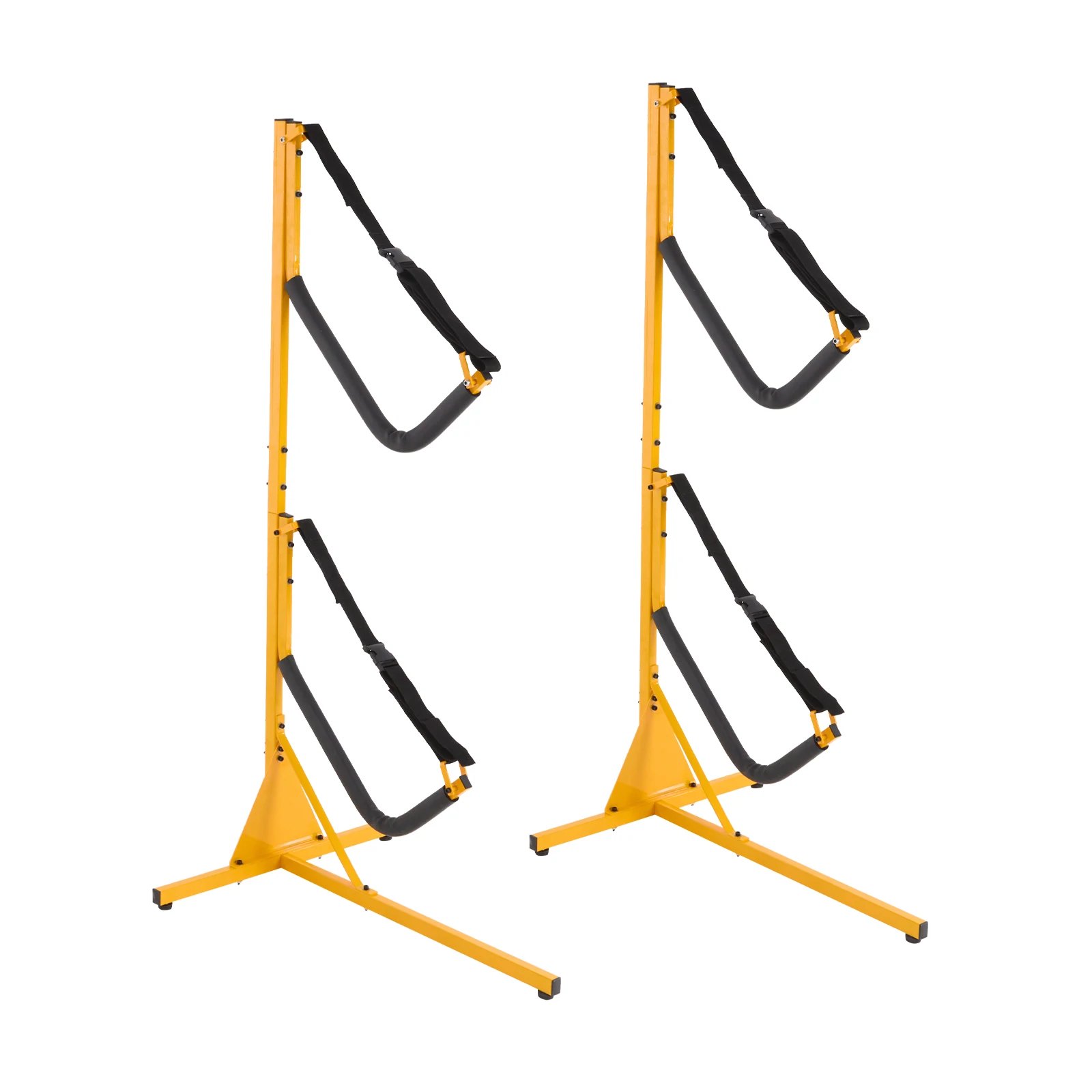 Double Kayak Storage Rack Free Standing Storage Rack For Kayak Capacity 108kg For Hold Kayaks, Canoes, Life Rafts, Paddles