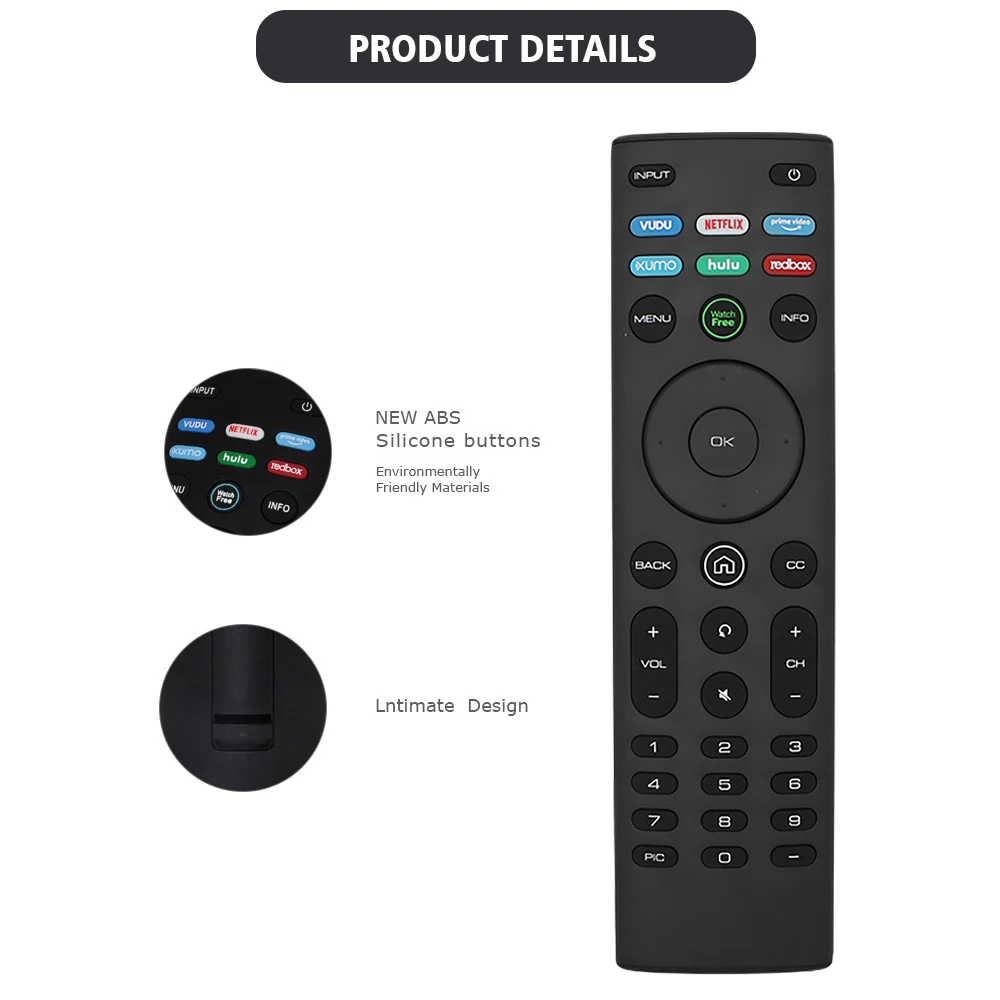 Offre spéciale XRT-140 télécommande pour la nouvelle télécommande Smart TV avec boutons d'application de raccourci