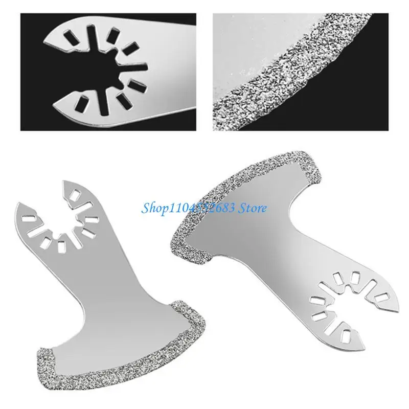 

Y6GD Quick Release Oscillating Tool Multi Tool Fit All Model High Performance Semicircular Blade Universal Cutting