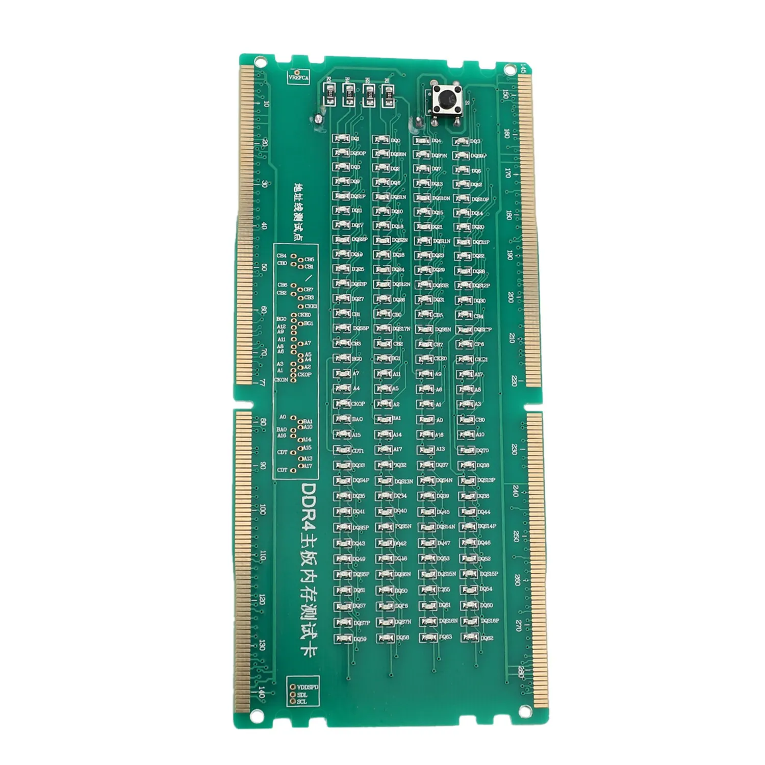 RAM 메모리 슬롯 아웃 LED 데스크탑 마더보드 수리 분석기 테스터, DDR4 테스트 카드
