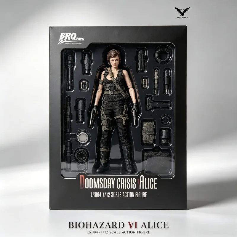En Stock BROTOYS Figura de Acción de Alice de Resident Evil a Escala 1/12 LR004, Modelo de Juguete de Moda, Regalo Coleccionable