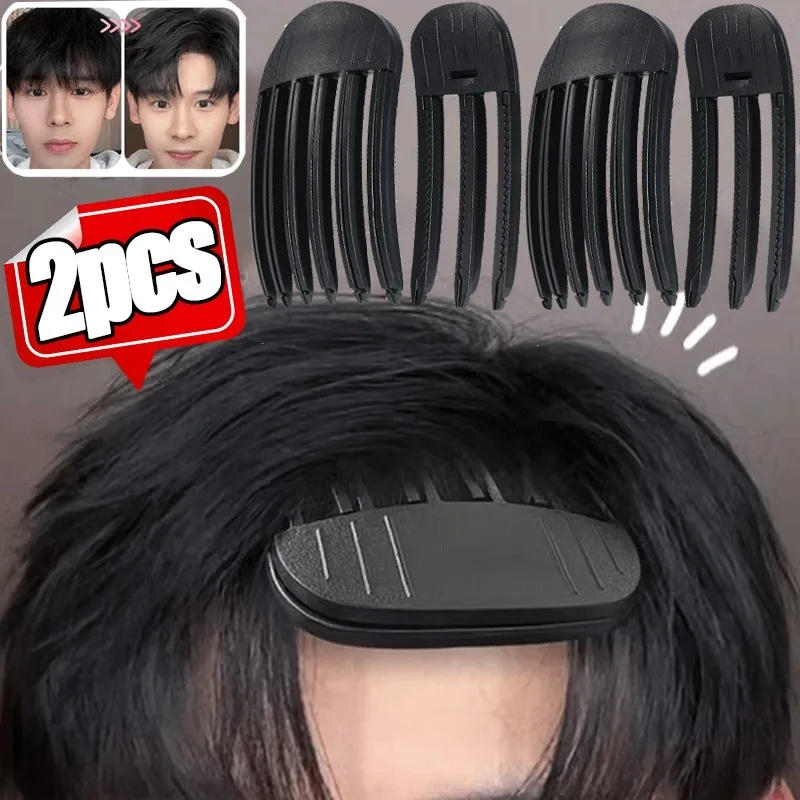 3/6Teeth Fluffy Hairpin Curling Bangs Clips Lazy Wind Sculpting Combs Women Curling Fixed Shape Clips High-arched Styling Tool