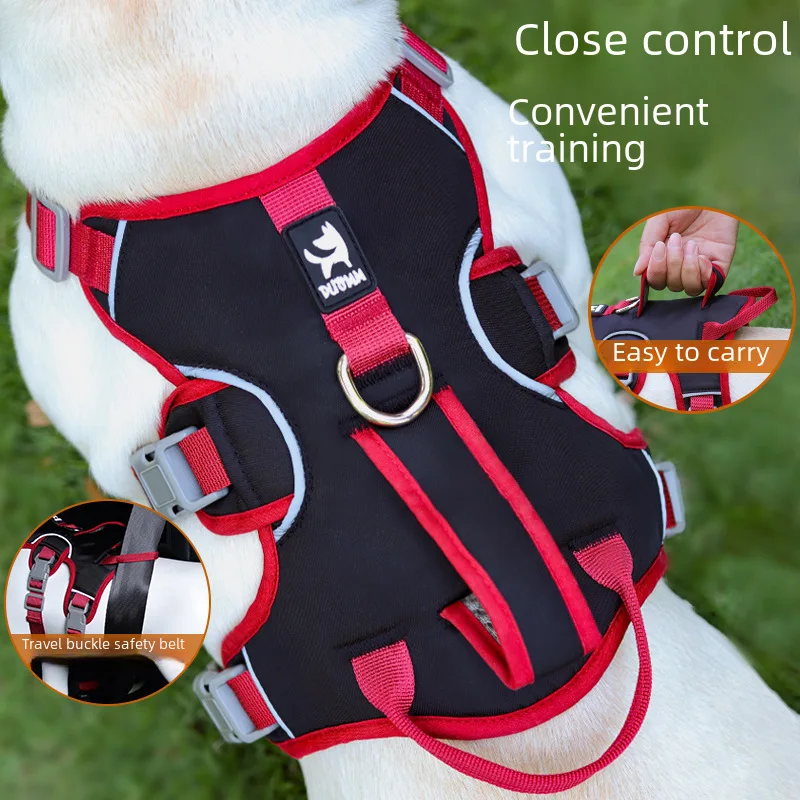 Hot sale pet chest strap small and medium sized dog chest strap anti-break dog leash reflective pet supplies Dog colar Flea Pets