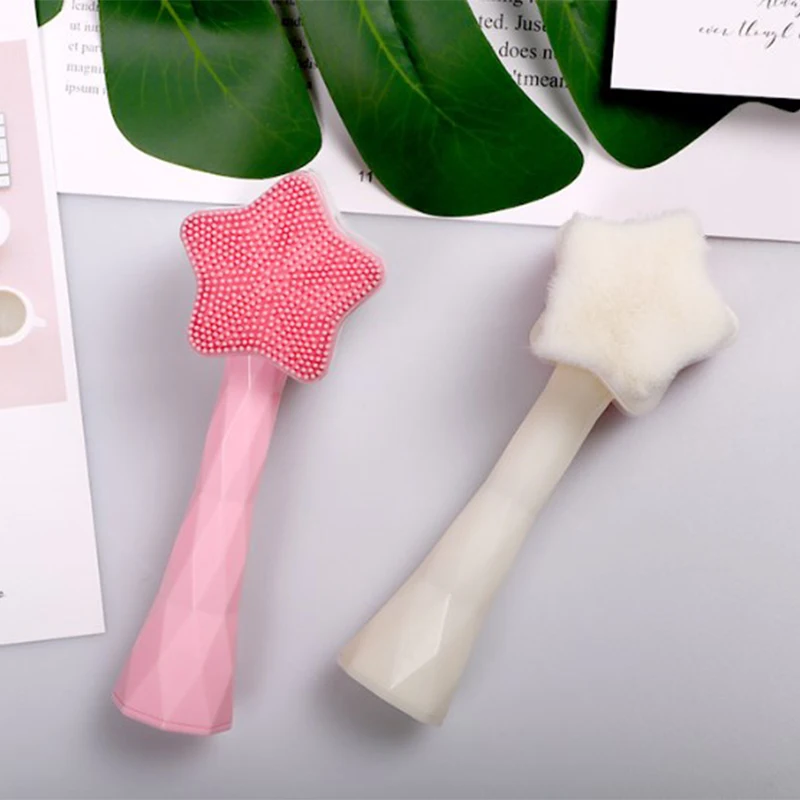 Brosse nettoyante pour le visage, produits de soins pour la peau, élimination des points noirs, outil de maquillage, nettoyage en profondeur des pores, brosse exfoliante pour le visage