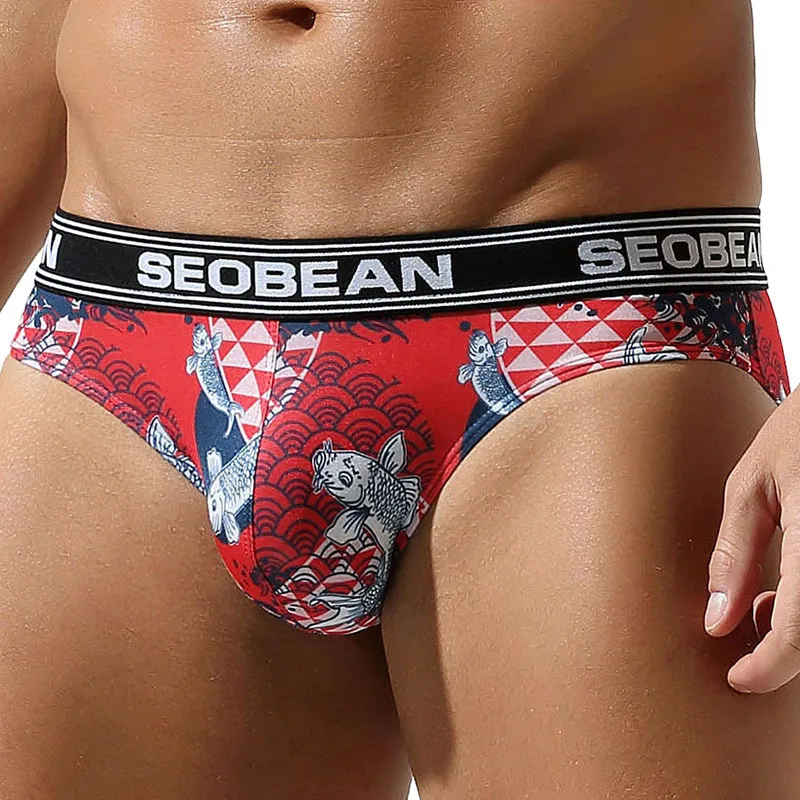 502005   ملابس داخلية مثلثة مثيرة منخفضة الخصر للرجال، سراويل داخلية بوكسر مطبوعة على شكل حيوانات من البوليستر، مريحة لجميع المواسم 240104