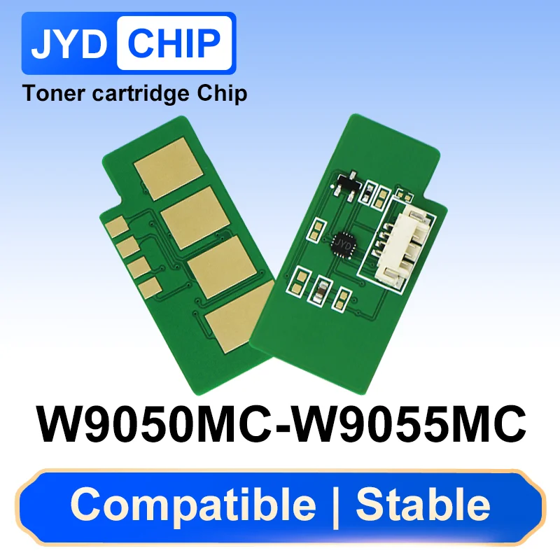 Compatible toner chip W9050MC W9051MC W9052MC W9053MC drum chip W9014MC W9015MC for HP Color LaserJet MFP E87640z 87650z 87660zx
