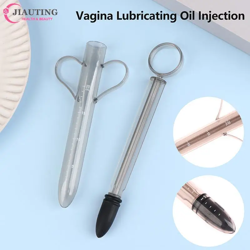 20ml Lubrication Clean Sex Toys For Couple Anus Lubricant Enemator Vagina Lubricating Oil Injection Syringe Tools Hygienism Care