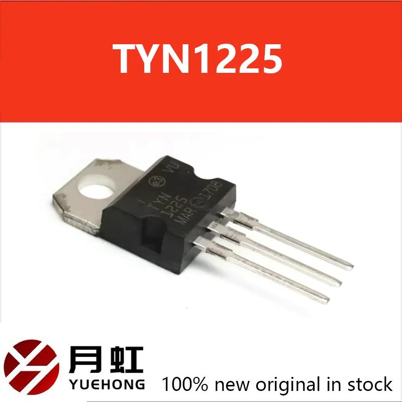 

10/20/50Pcs/Lot 100% Real Original New TYN1225 One-way Thyristor 1200V 25A TO-220 TYN1225RG TYN 1225