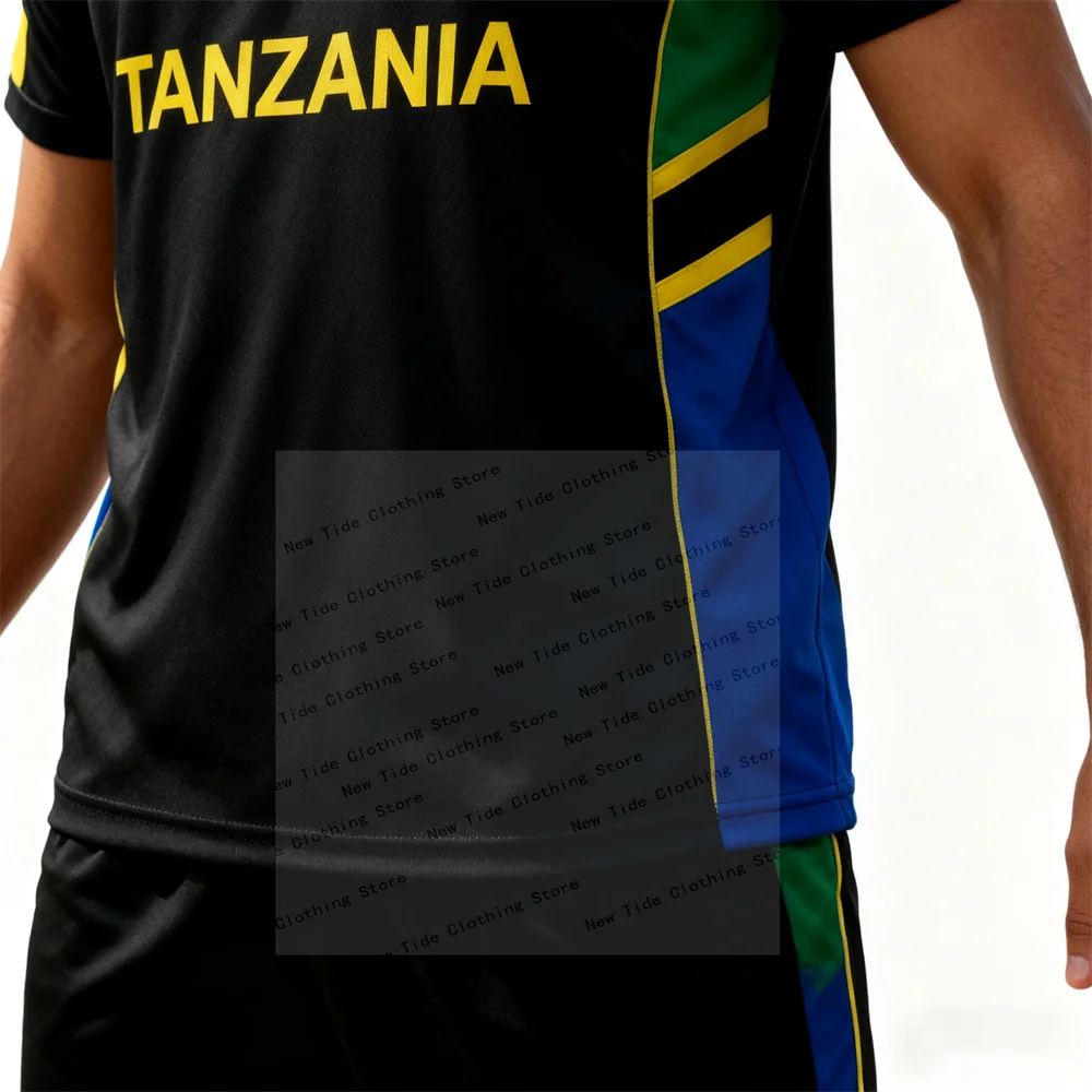 تي شيرت جيرسي لمحبي كرة القدم تنزانيا للرجال - ضروري للمعجبين، يجب اقتناؤه لعشاقهم، مثالي لليوم اللعبة والملابس الكاجوال 2 #5