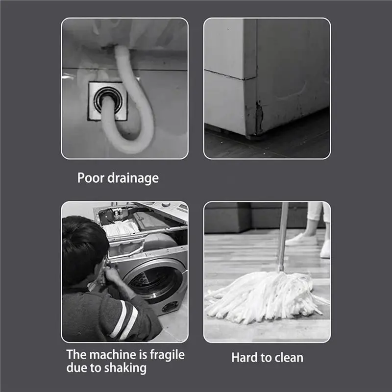 ABDJ-High Load Capacity Extendable Appliance Roller With 24 Heavy Duty Wheels, Secure Braking For Easy For Furniture Movement