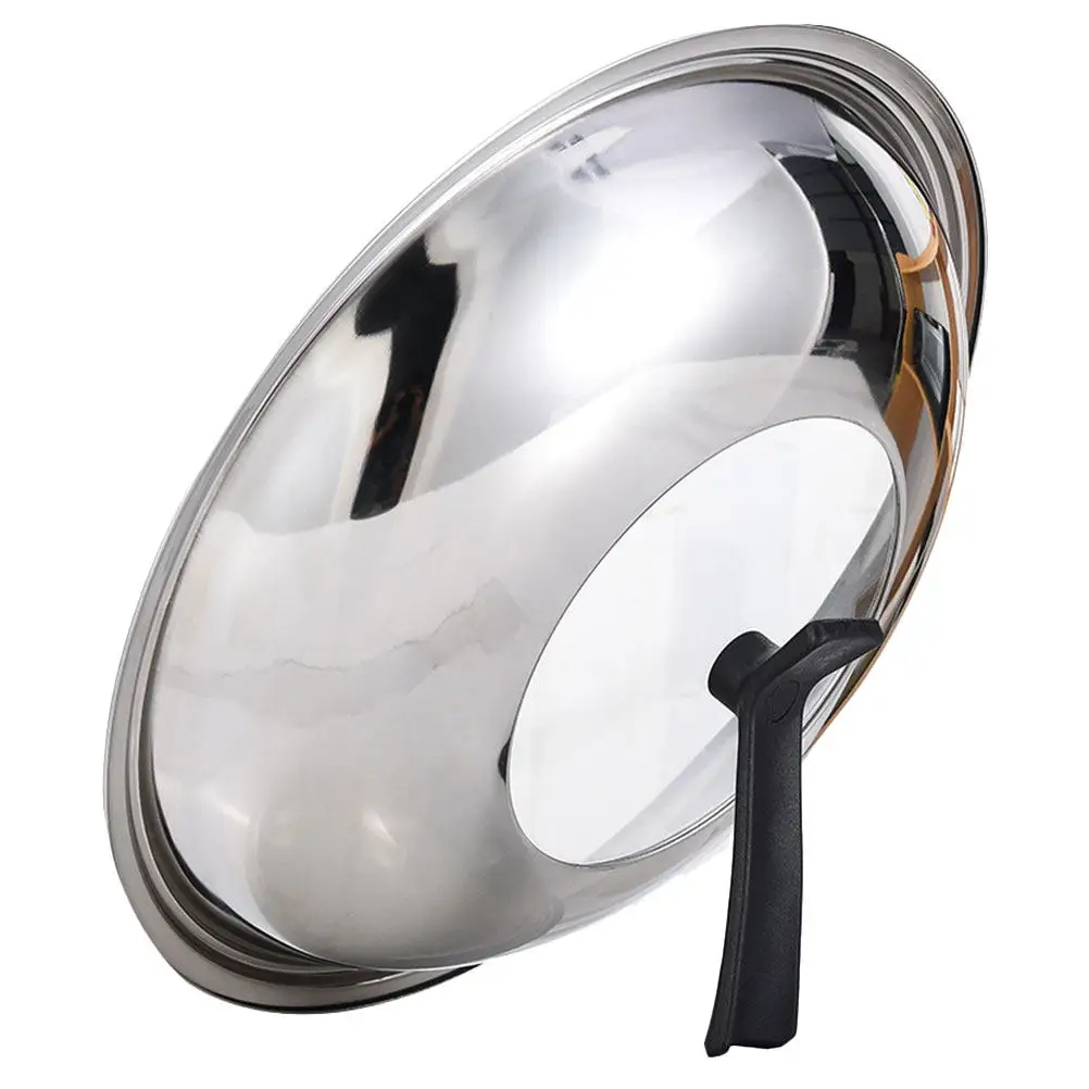 

Universal Lid for Pots and Pans Glass Stainless Steel Frying Pan Lid Multi-Function Kitchen Multi-Function Pot Cover
