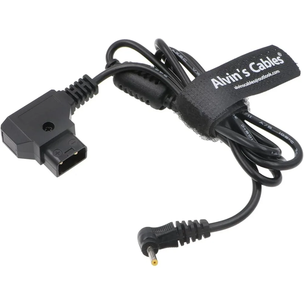 Alvin's Cables D-tap to Blackmagic BMPCC DC 12V 2.5 0.7mm Right Angle Power Cable for Pocket Cinema Camera 23.6inches| 60cm