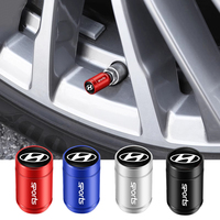 Auto Styling Metal Car Tire Valve Caps Dust Prevention Accessories For Genesis N-LINE IX20 IX35 Kona I10 I20 I30 I40 Hyundai